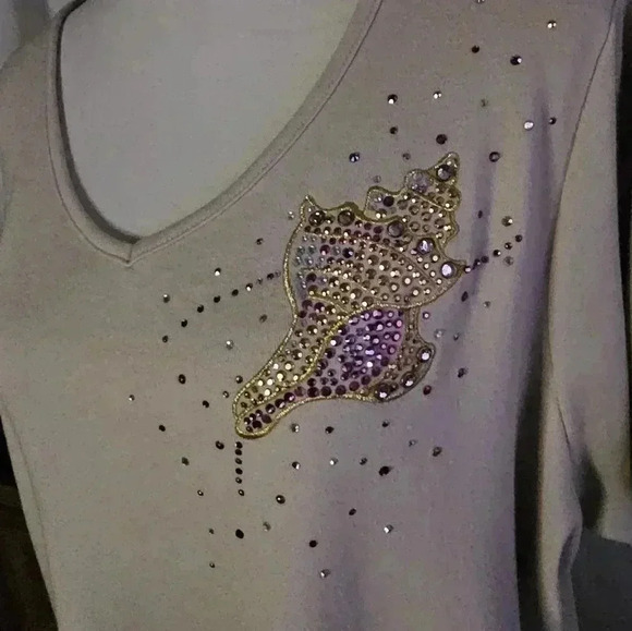 Quacker Factory Blouse 2X - Picture 2 of 5